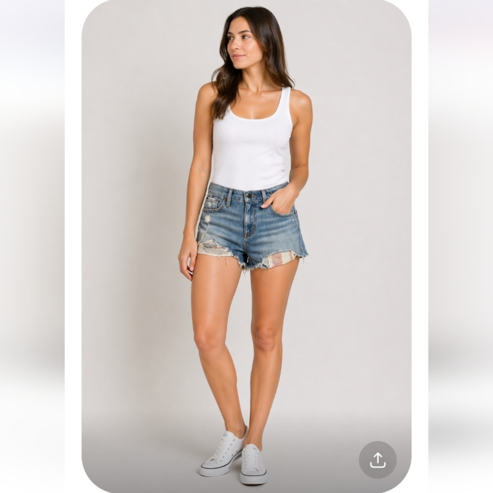 DENIM & SUPPLY RAULPH LAUREN Distressed Shorts 24